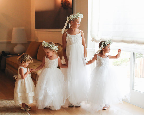 FRESH BABY'S BREATH CROWN