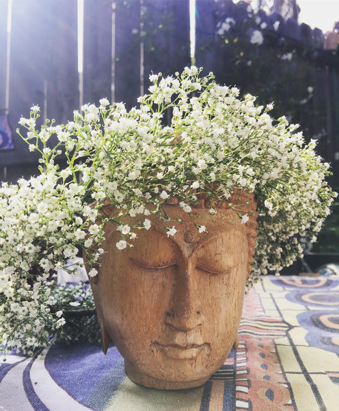 FRESH BABY'S BREATH CROWN