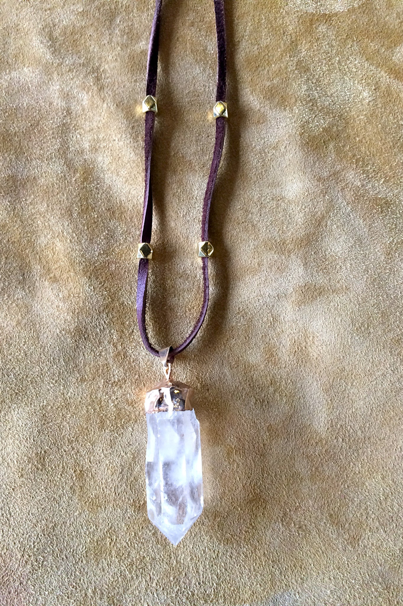 Hemp Wrapped Healing Crystal Gemstone Necklace by ArtByLThompson on  DeviantArt