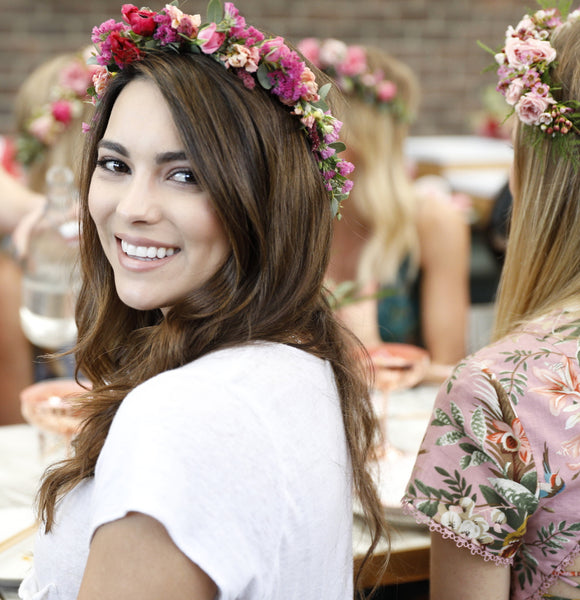 fresh flower crowns los angeles